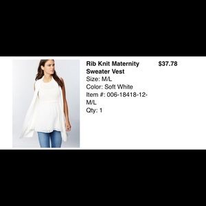 Maternity vest for any season